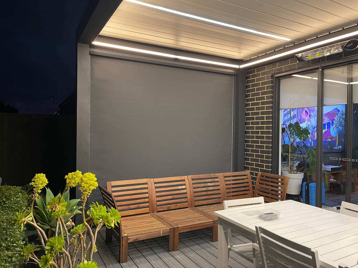 pergola blinds