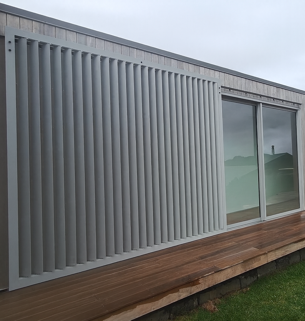 Builder collaboration pergola integrated with a home
