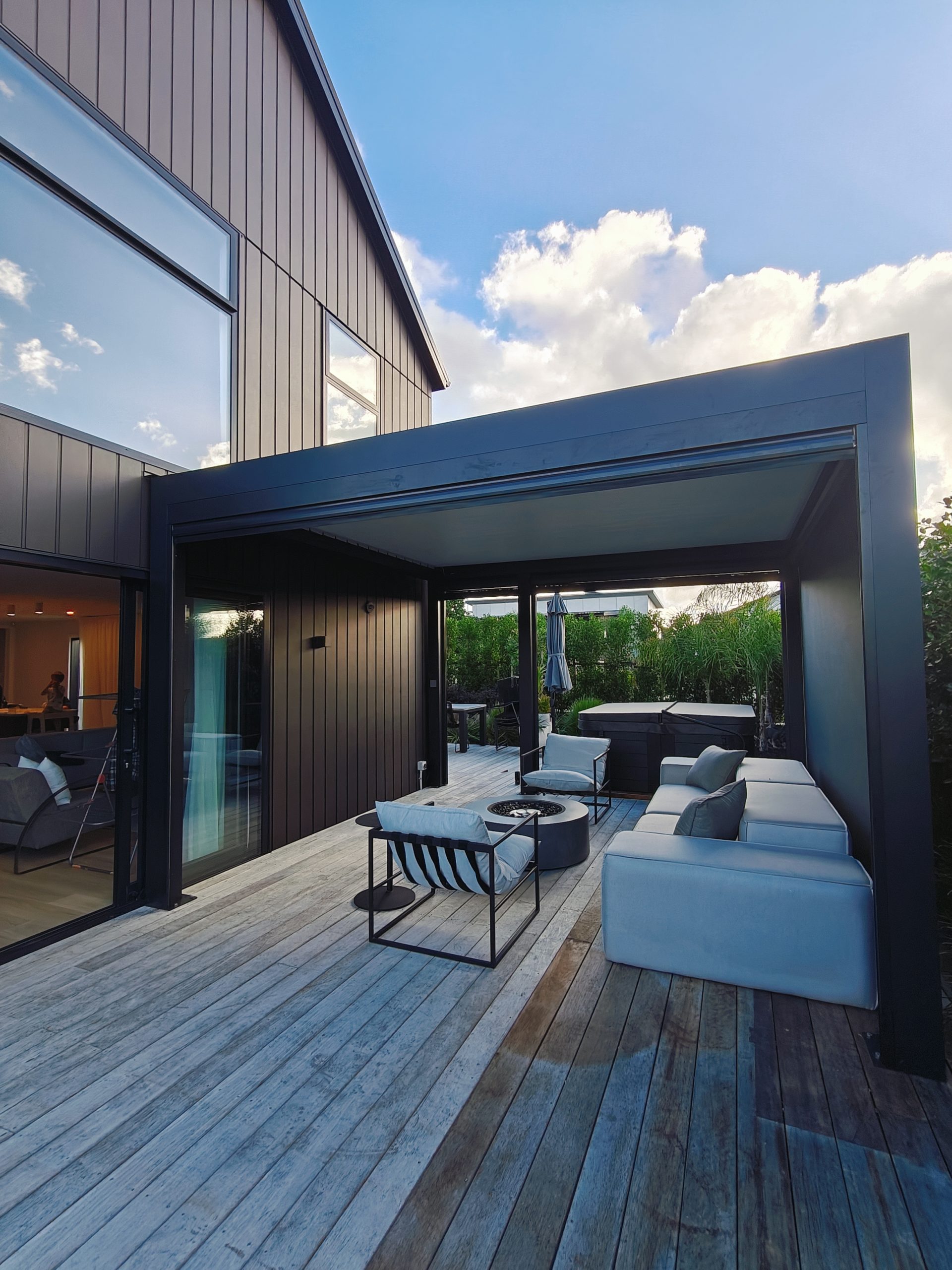 Innovative Pergola Designs with Customized Access Features