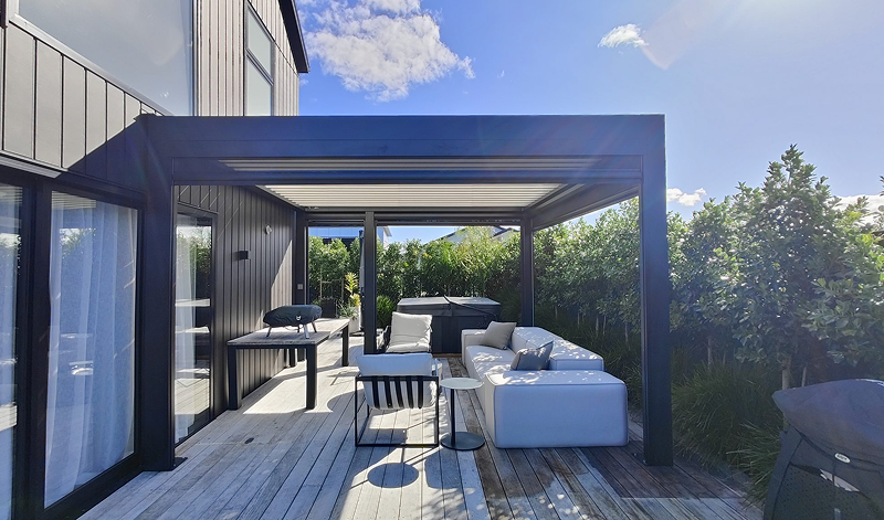 Innovative Pergola Designs with Customized Access Features
