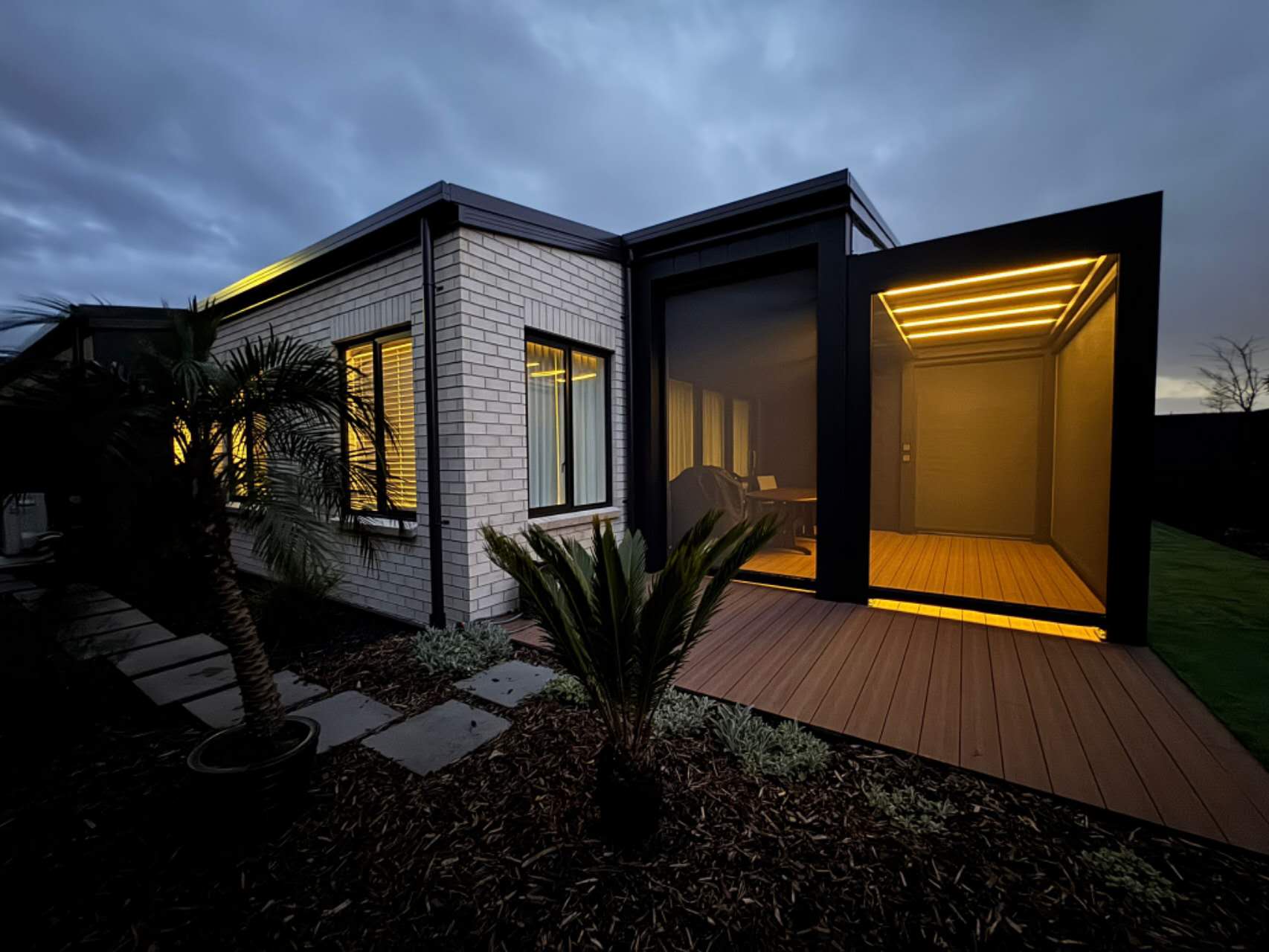 single-bay-attached-pergola-renovated-home